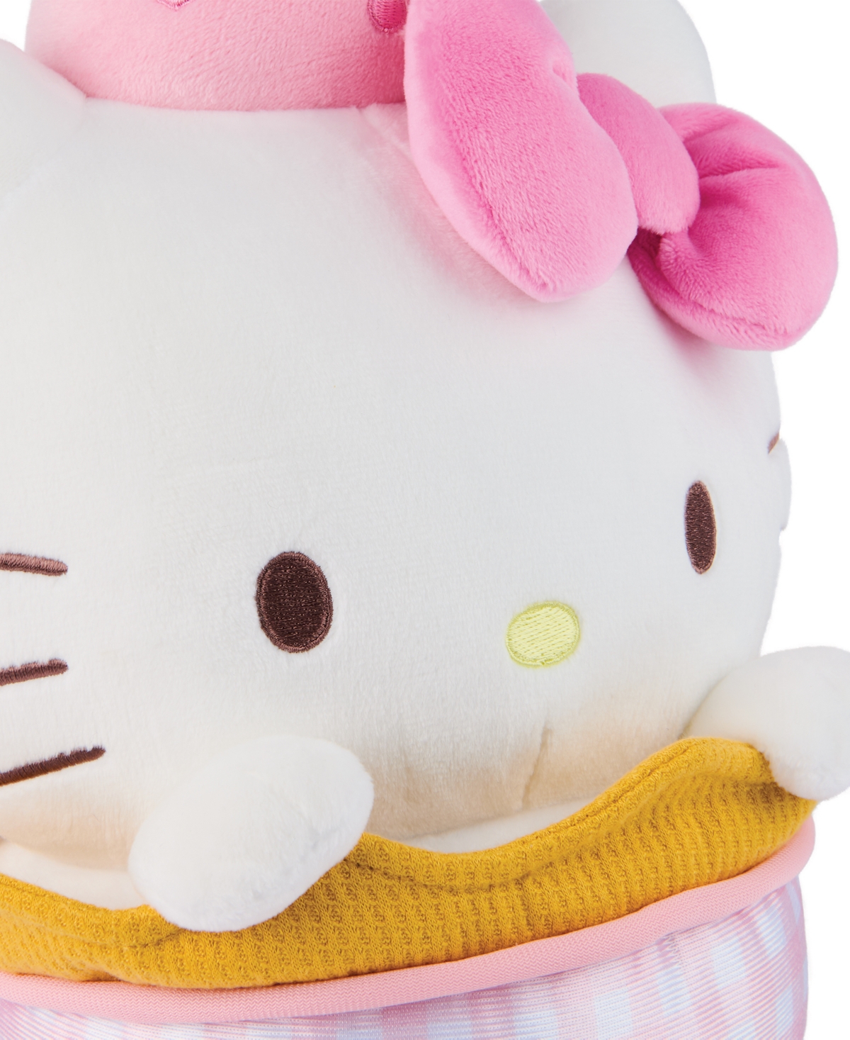 Hello Kitty Gund Sanrio Ice Cream Plush, 10" In Multi Color