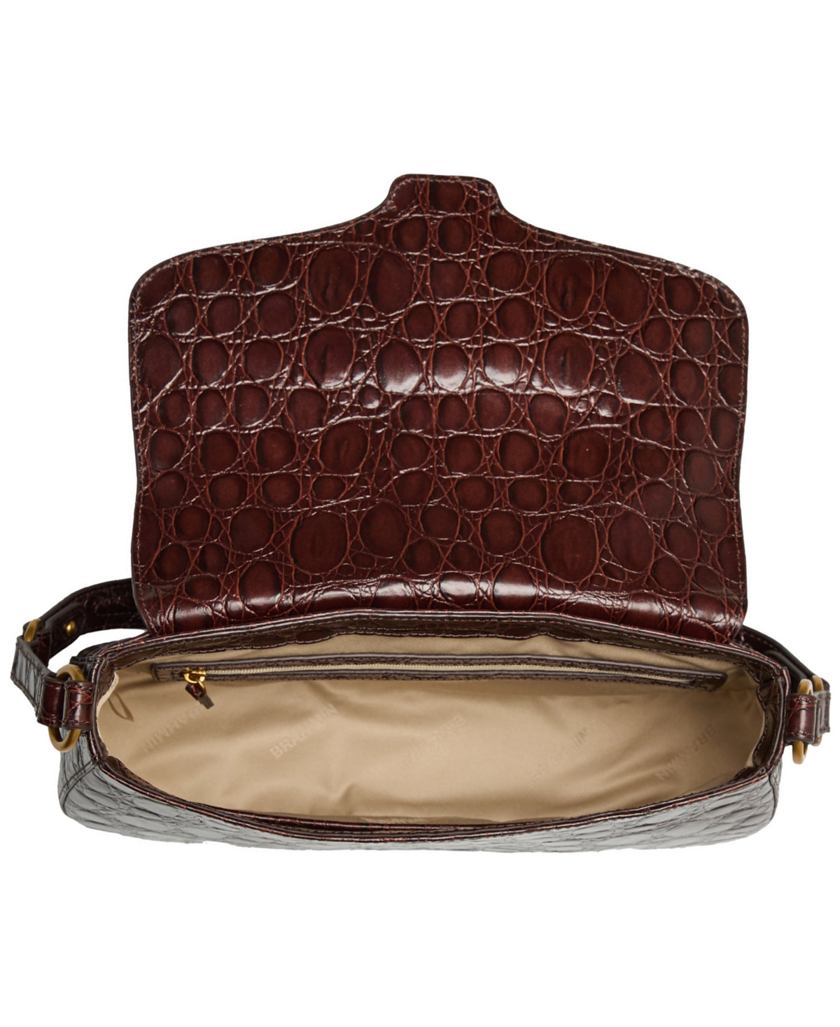 Brahmin Nerida Vanderbilt Leather Shoulder Bag