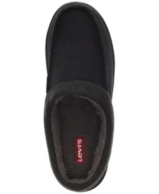 Men's Victor Faux-Sherpa Slippers