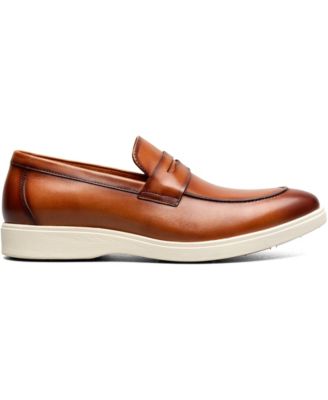 Men's Spencer Moc Toe Penny Slip On Shoes