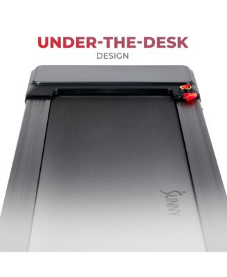 Treadpad Sleek Stride Compact Smart Treadmill with 6-Level Auto Incline, Remote Control & Exclusive SunnyFit App Enhanced Bluetooth Connectivity