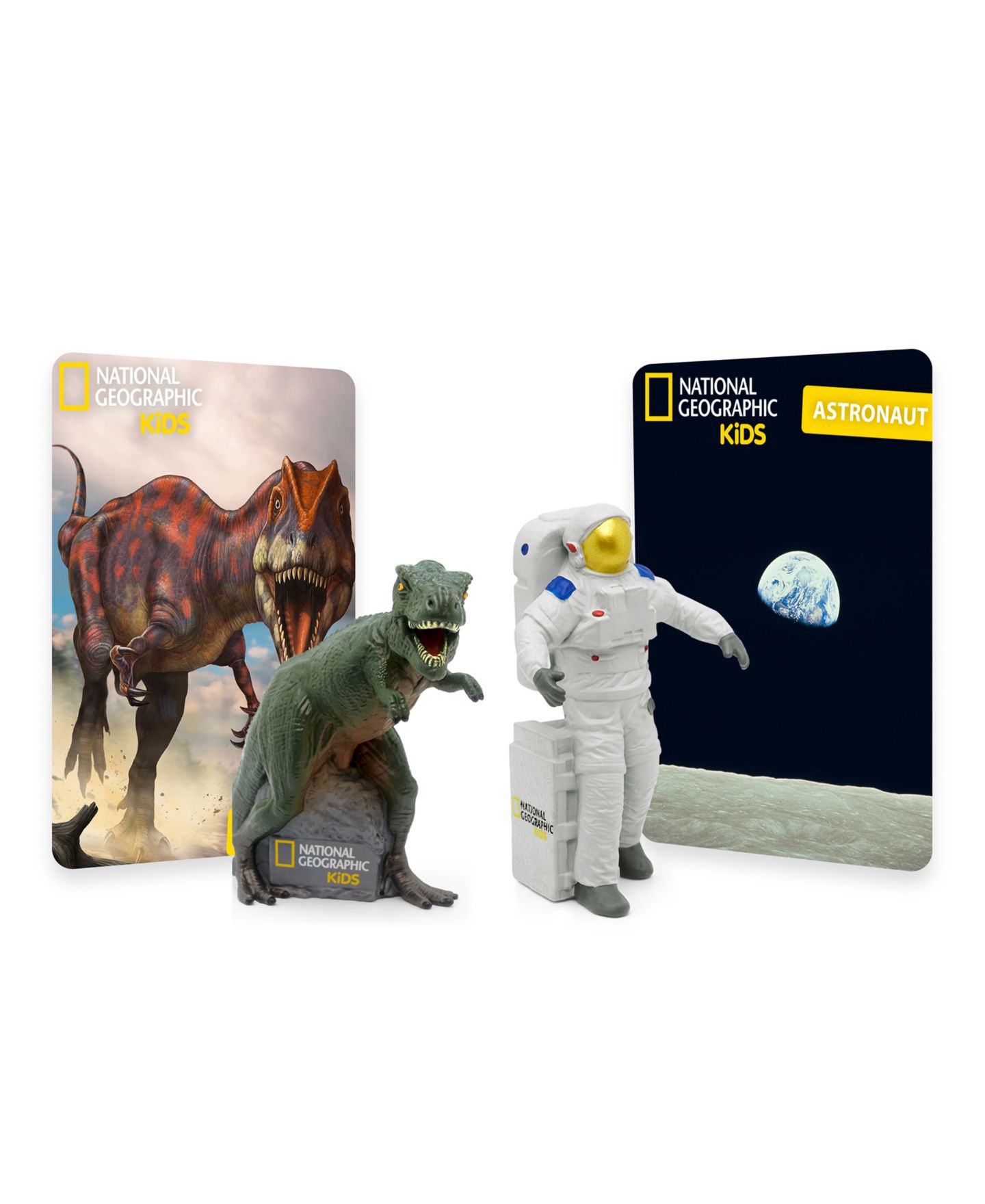 Детские игрушки Tonies National Geographic Kids Astronaut & Dinosaur Audio Play 2-Piece Figurine Set, Ages 6+ — фото 3