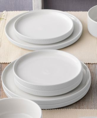 Colortex Stone Stax Dinner Plates, Set of 4