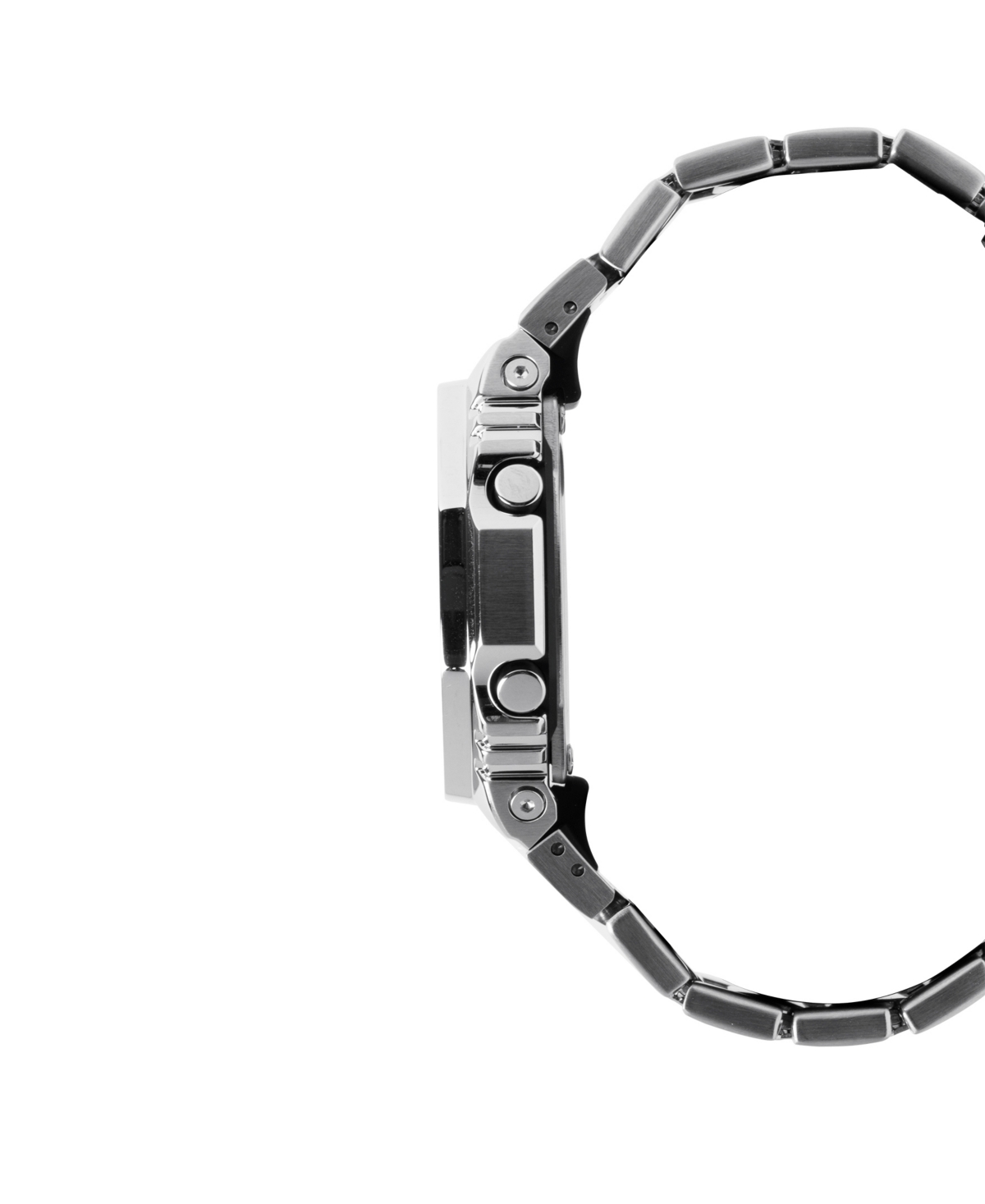 Shop G-shock Men's Japanese Quartz Silver Tone Stainless Steel Watch, 49.3mm, Gms2110d-2a