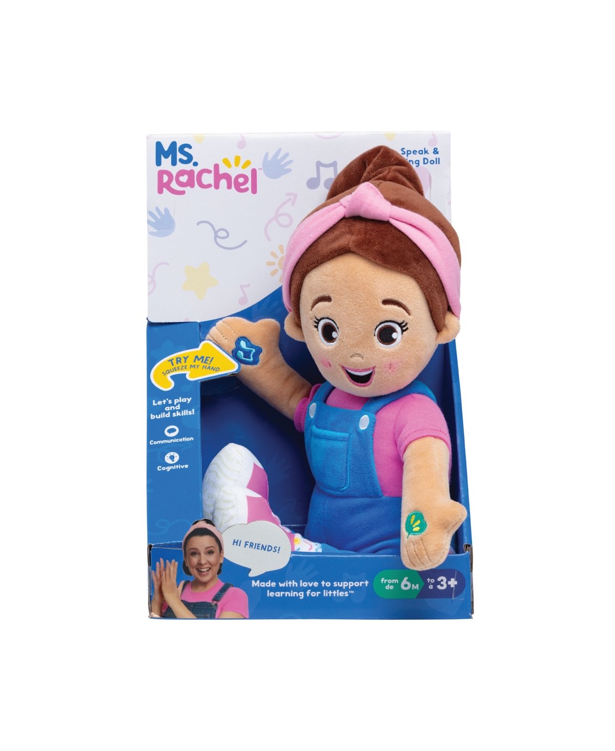 MS. RACHEL OFFICIAL SPEAK SING DOLL 