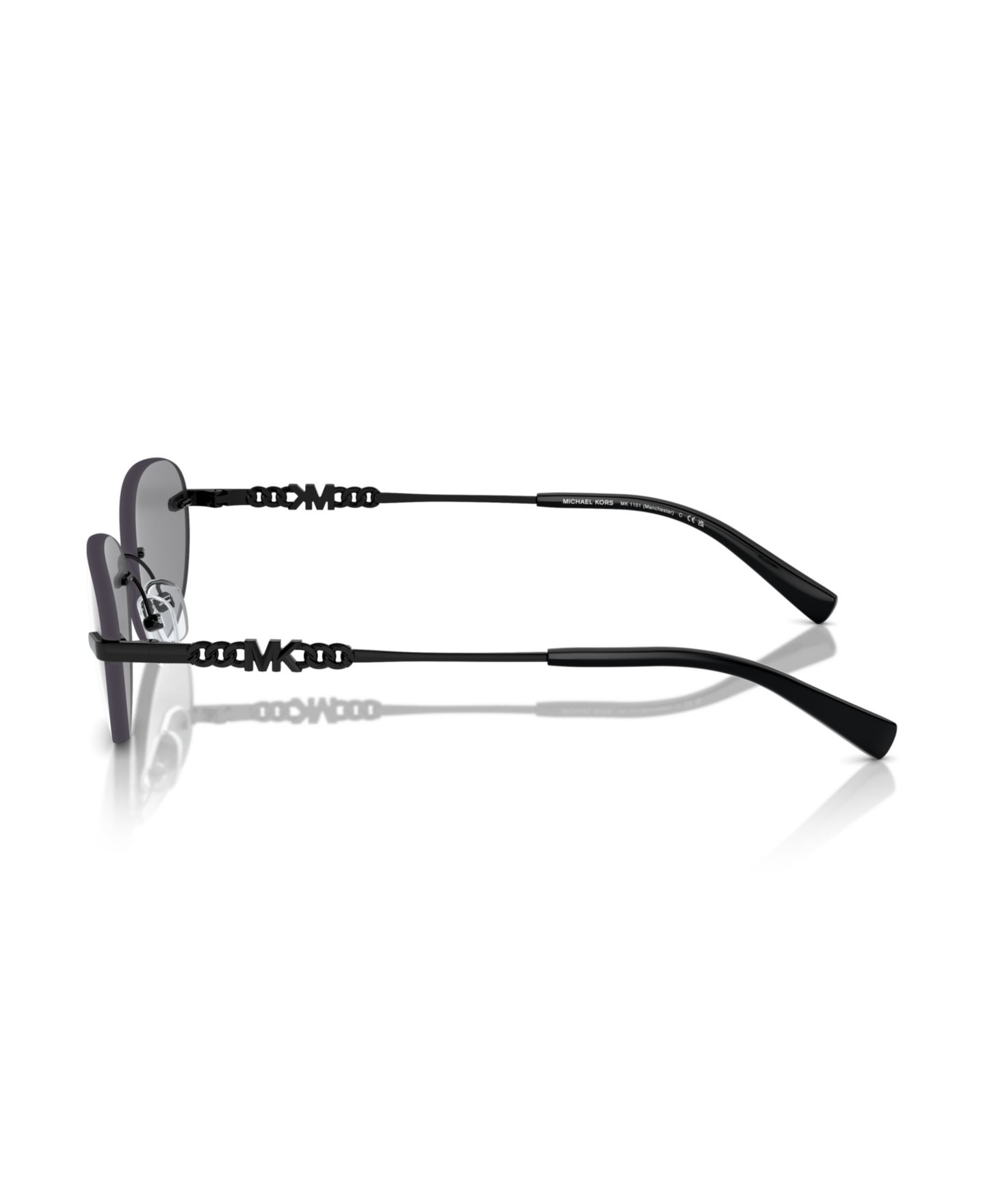 Женские солнцезащитные очки Michael Kors Sunglasses, MK1151, цвет: Зелёный однотонный — фото 8