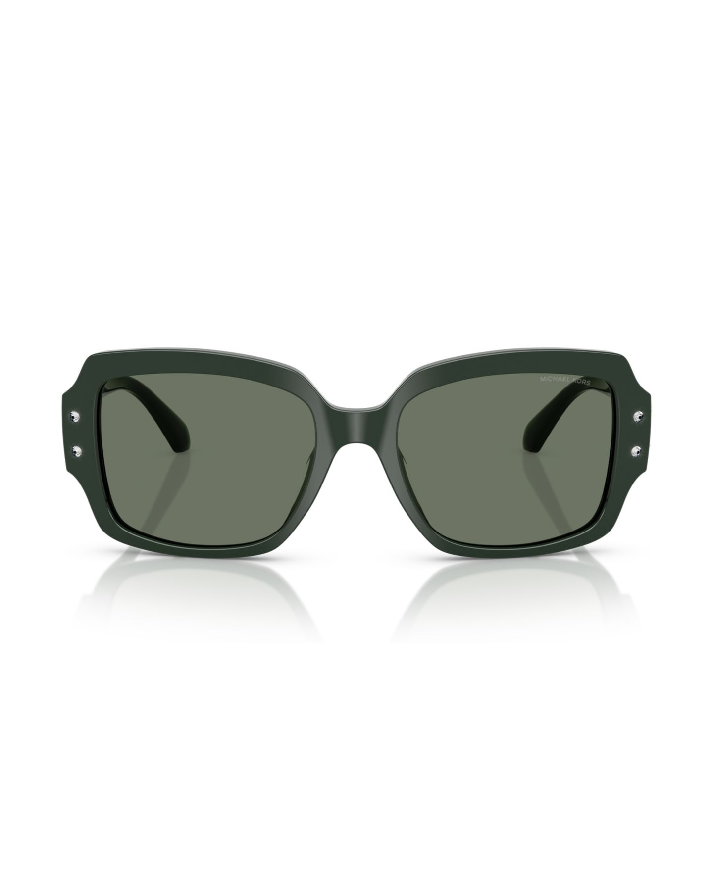 Женские солнцезащитные очки Michael Kors Sunglasses, MK2233B, цвет: Чёрный — фото 10