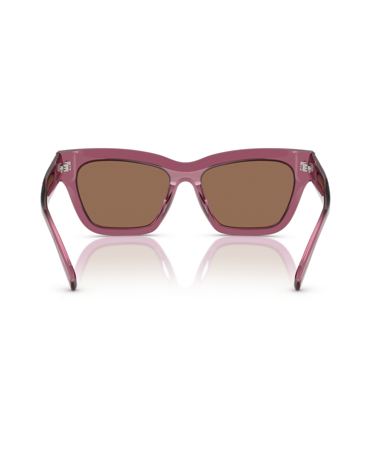 Shop Tory Burch Women's Sunglasses Ty7208u In Berry Transparent