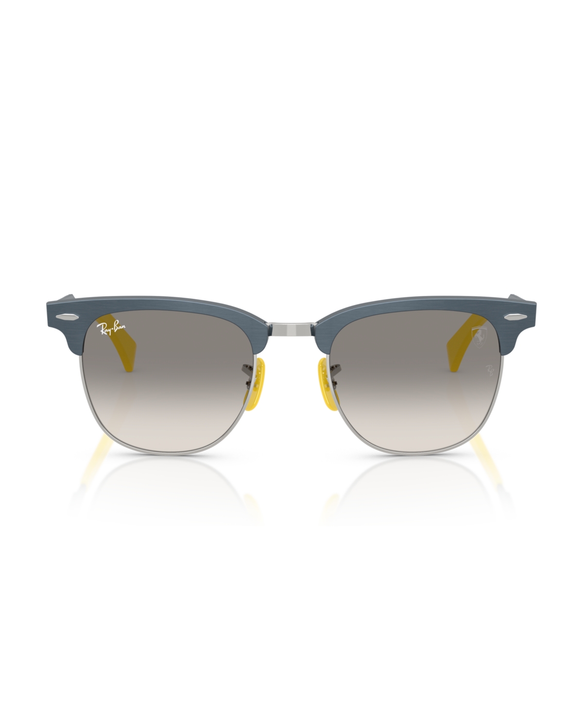 Ray Ban Men's And Women's Sunglasses, Rb3807m In Brushed Blue On Silver