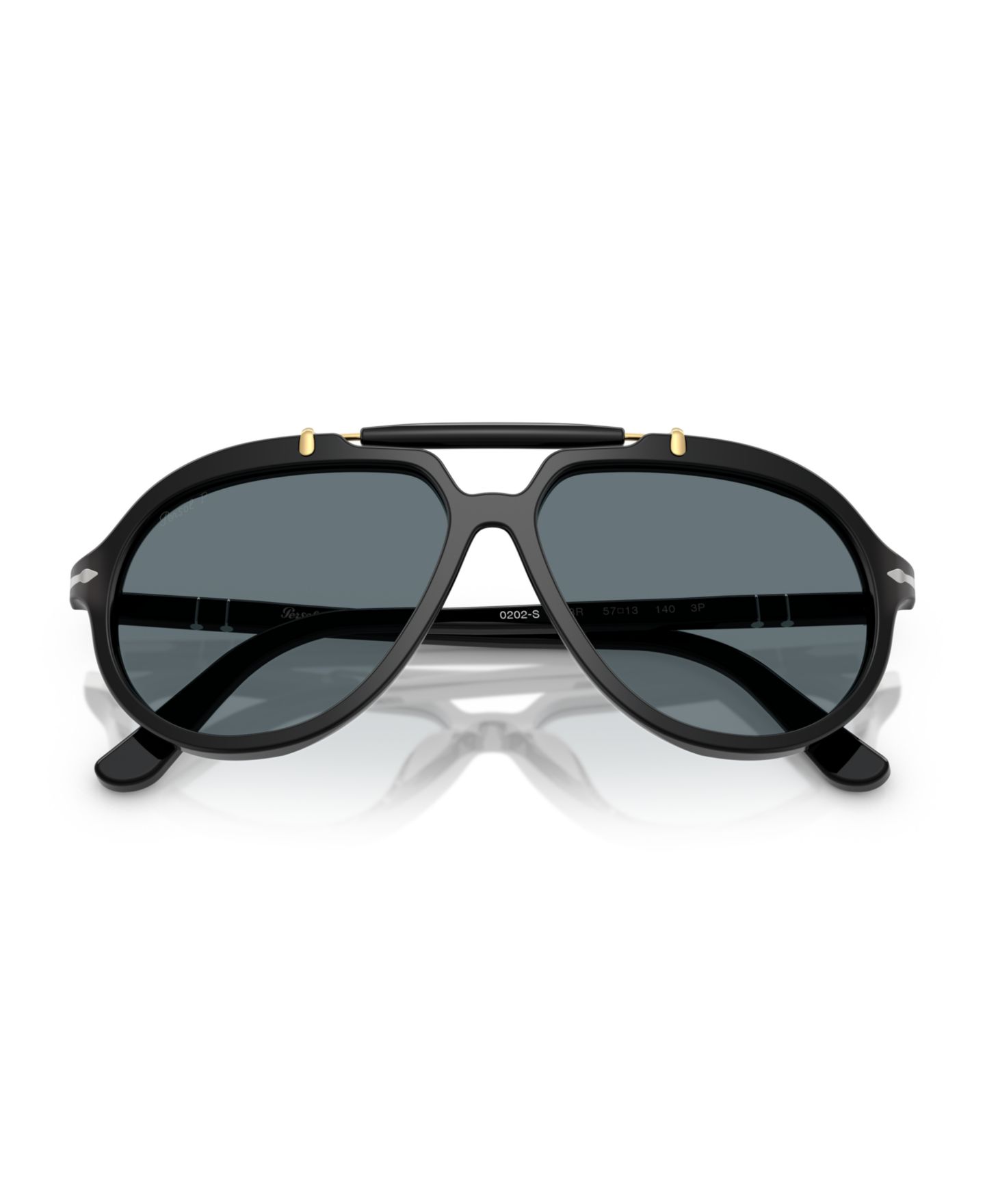 Солнцезащитные очки Persol Unisex Polarized PO0202S, цвет: Чёрный — фото 5