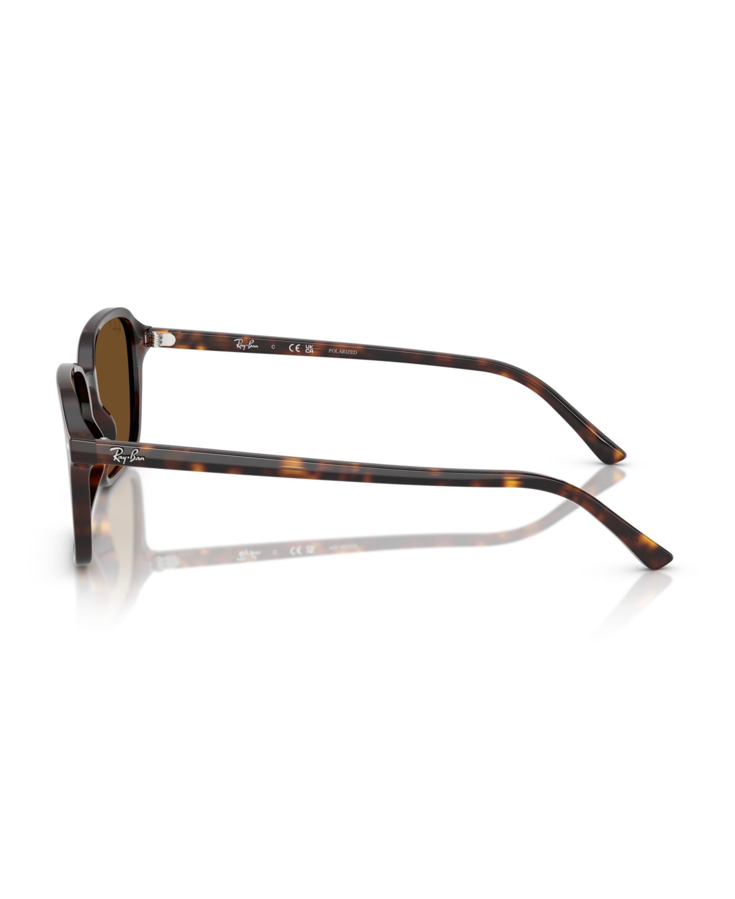 Солнцезащитные очки Ray-Ban Unisex Raimond Polarized Sunglasses, RB2231, цвет: Гавана — фото 3