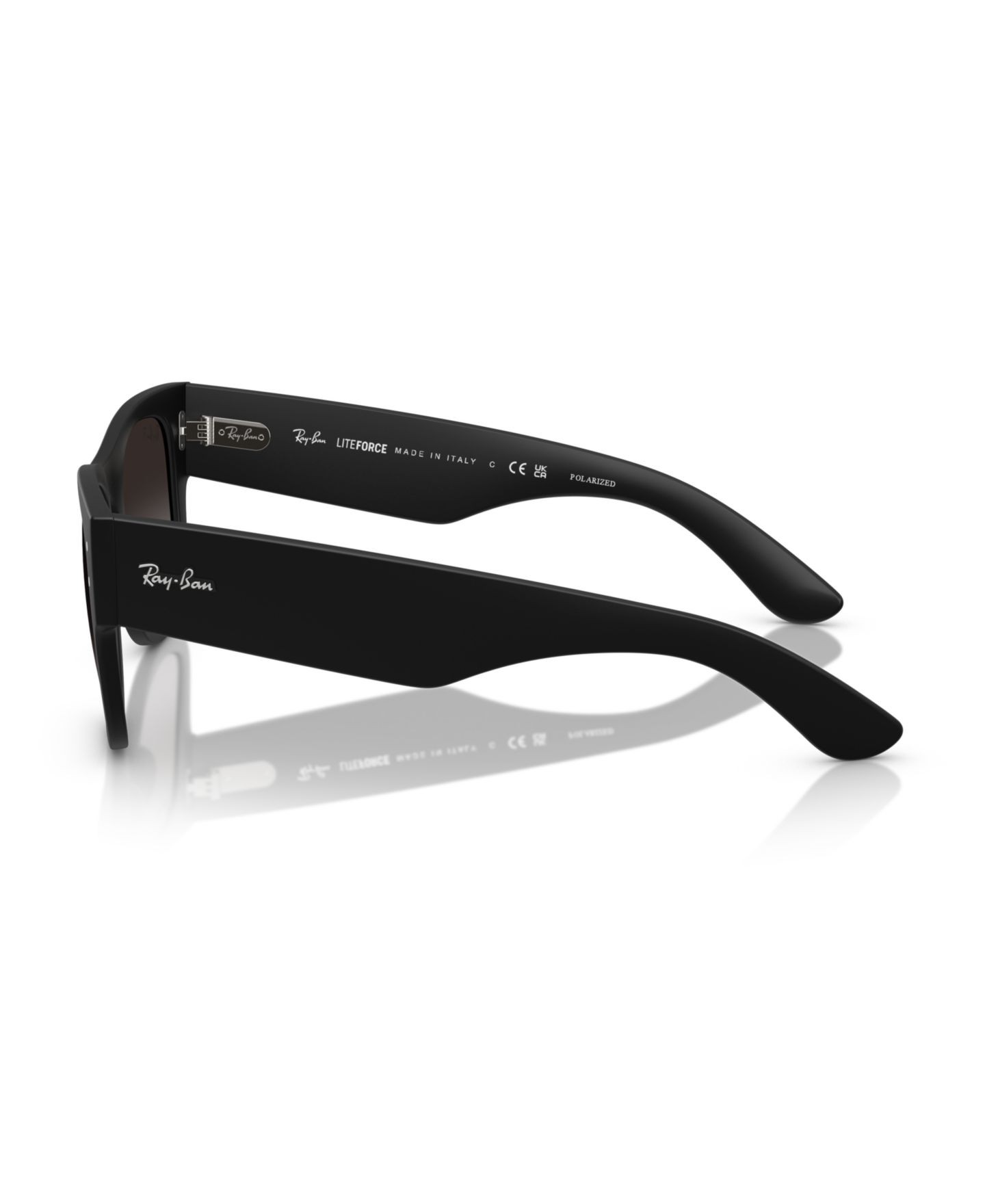 Солнцезащитные очки Ray-Ban Unisex Polarized, RB4840S, цвет: Песочный чёрный — фото 3