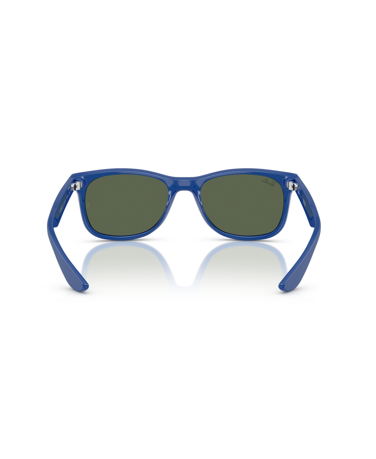 Ray-ban Jr Sunglasses, Junior New Wayfarer Kids Rb9052sf In Rubber Blue