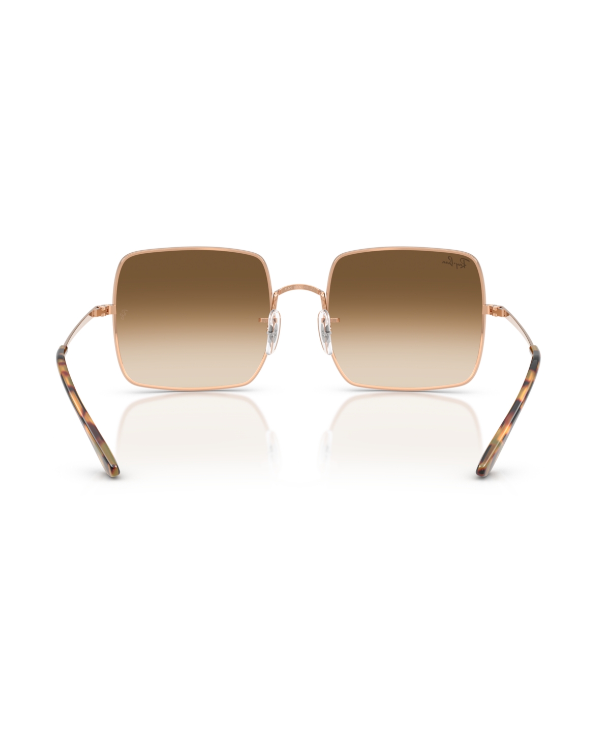 Ray Ban Women's Sunglasses, Square Rb1971 In Rosegold