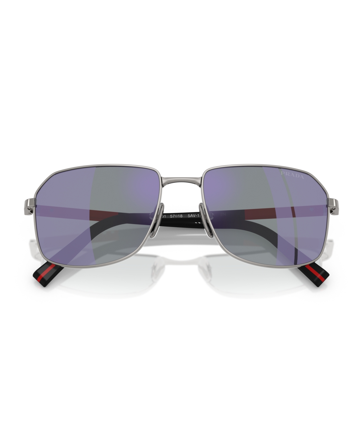 Prada Linea Rossa Mann Sunglass Ps A51s In Gray