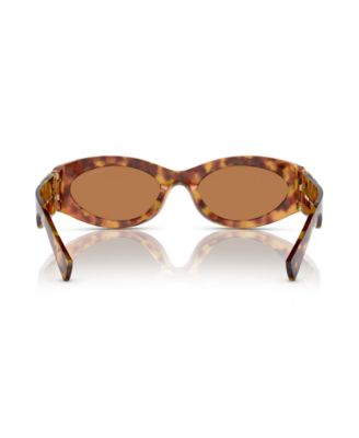 MIUMIU ミュウミュウ ラウンドシェイプ サングラス MU11WS Miu Miu MU 11WS XL (54 - 21) with Grey lenses and Black