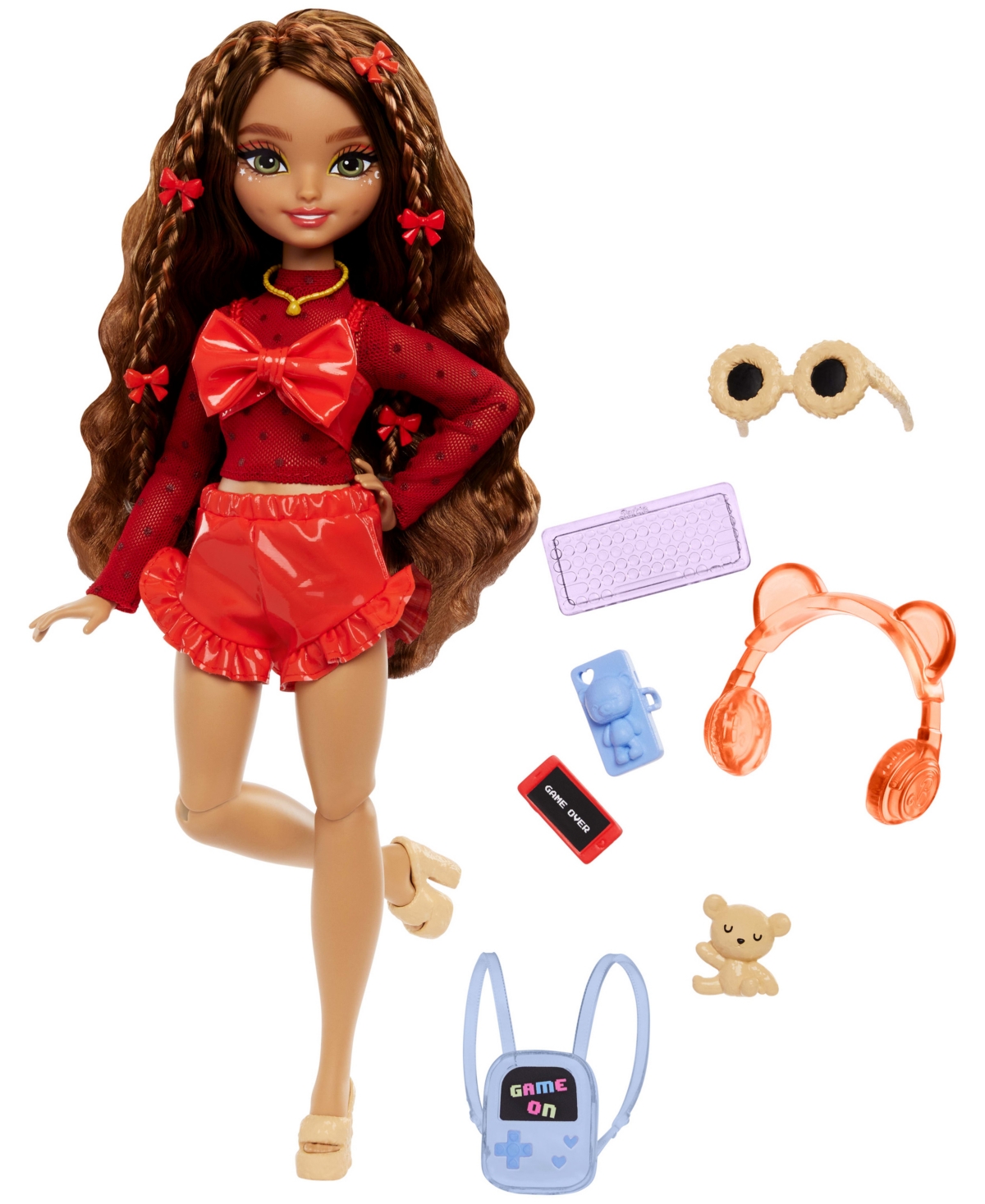 Barbie Dream Besties Teresa Fashion Doll With Video Game Themed Accessories In Multi-color