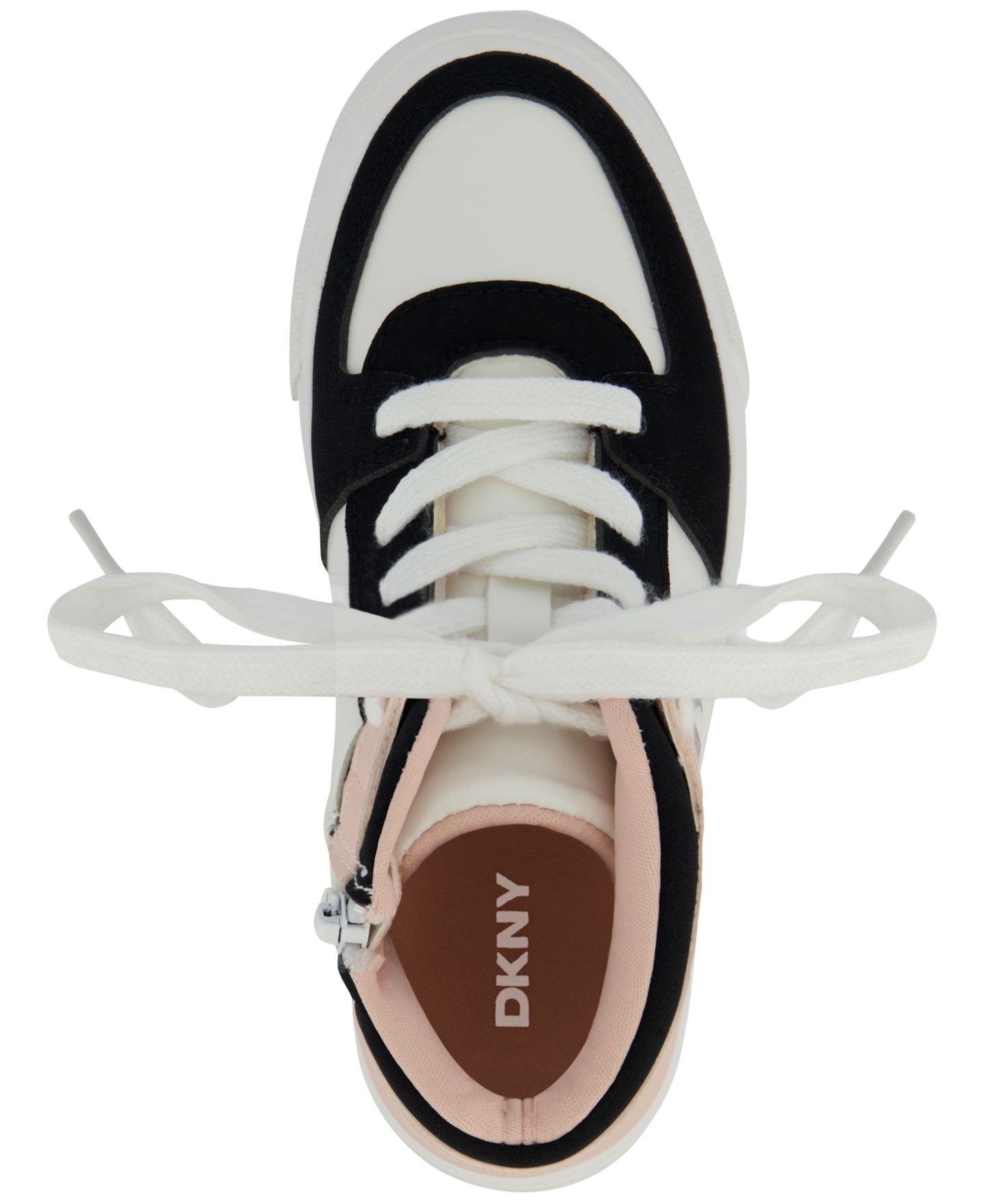 Кроссовки DKNY Andee Alice Sneakers для девочек, цвет: Пудровый — фото 6