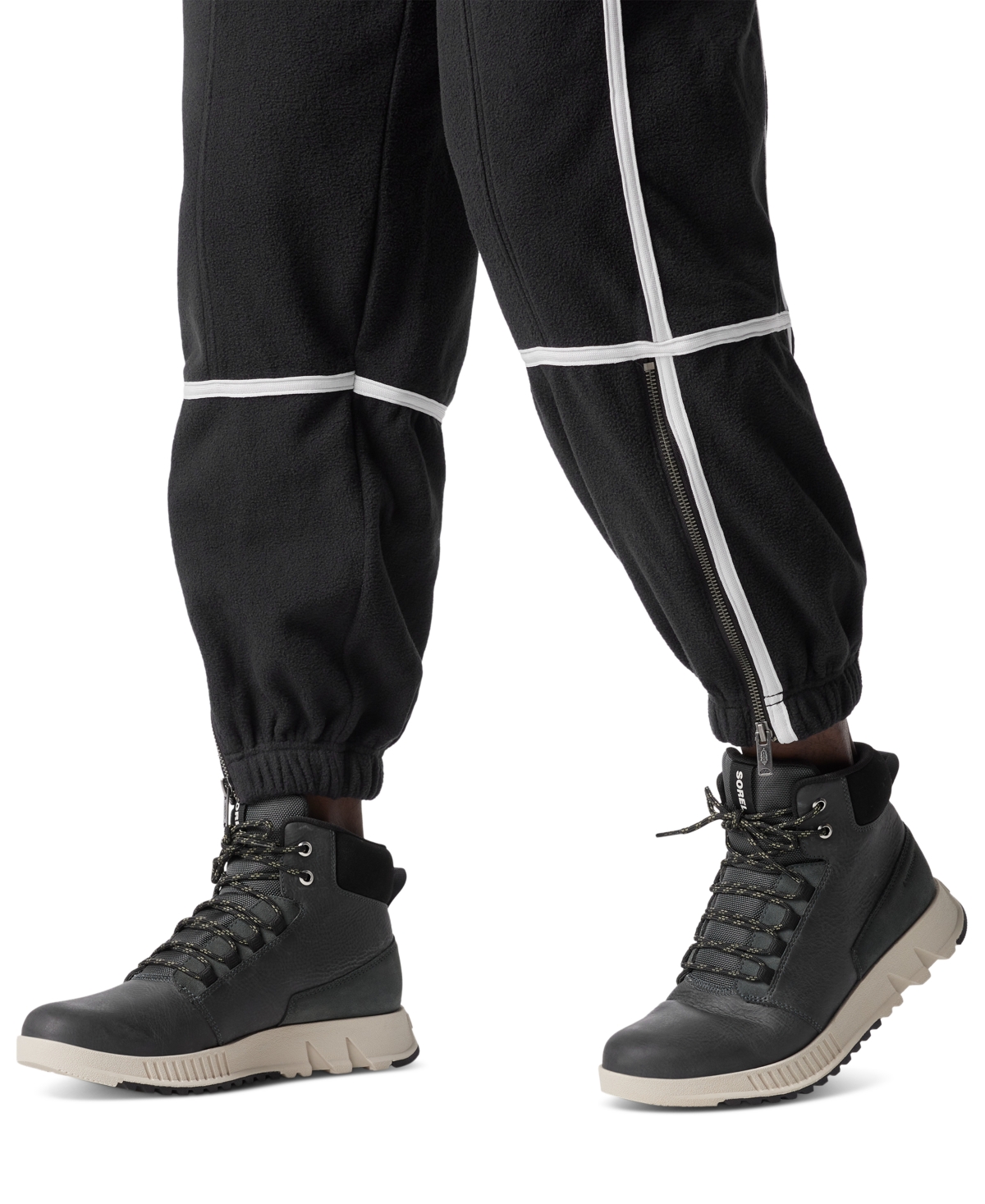 Sorel Men's Mac Hill Lite Mid Plus Waterproof Boots - Black
