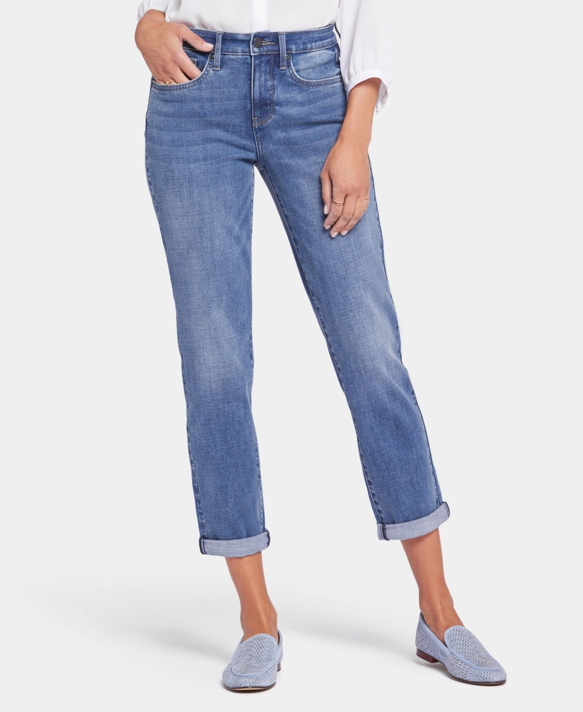NYDJ WOMEN'S MARGOT GIRLFRIEND JEANS 