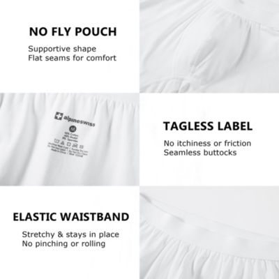 Men's Boxer Briefs 3 Pack Underwear Breathable Comfortable Trunks