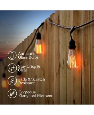 Ambience Pro 48 ft. Incandescent Indoor/Outdoor Weatherproof 40-Watt String Lights