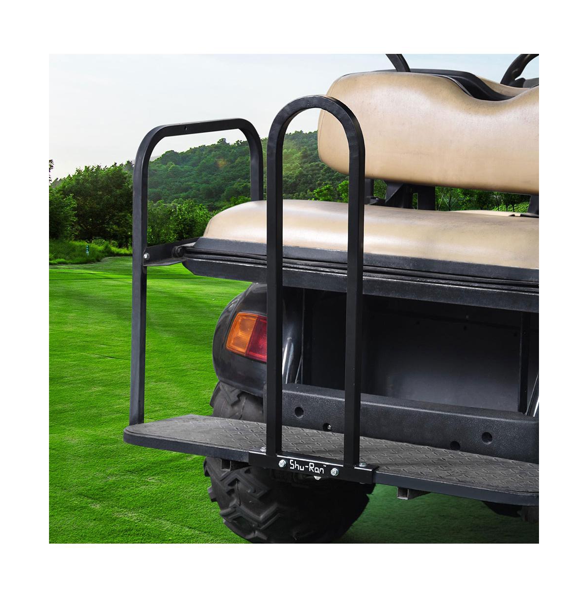 Yescom Golf Cart Rear Seat Safety Grab Bar Hand Rail Club Car for Ezgo Txt Madjax, Black