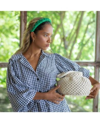 Off White NAGA Macrame Bucket Bag