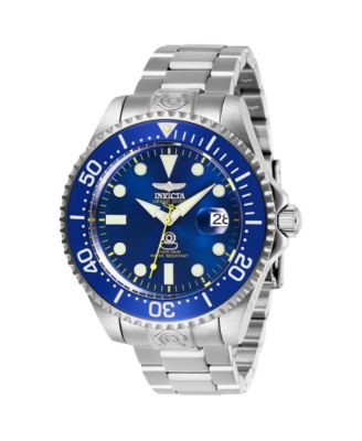 Men's 27611 Pro Diver Automatic 3 Hand Blue Dial Watch