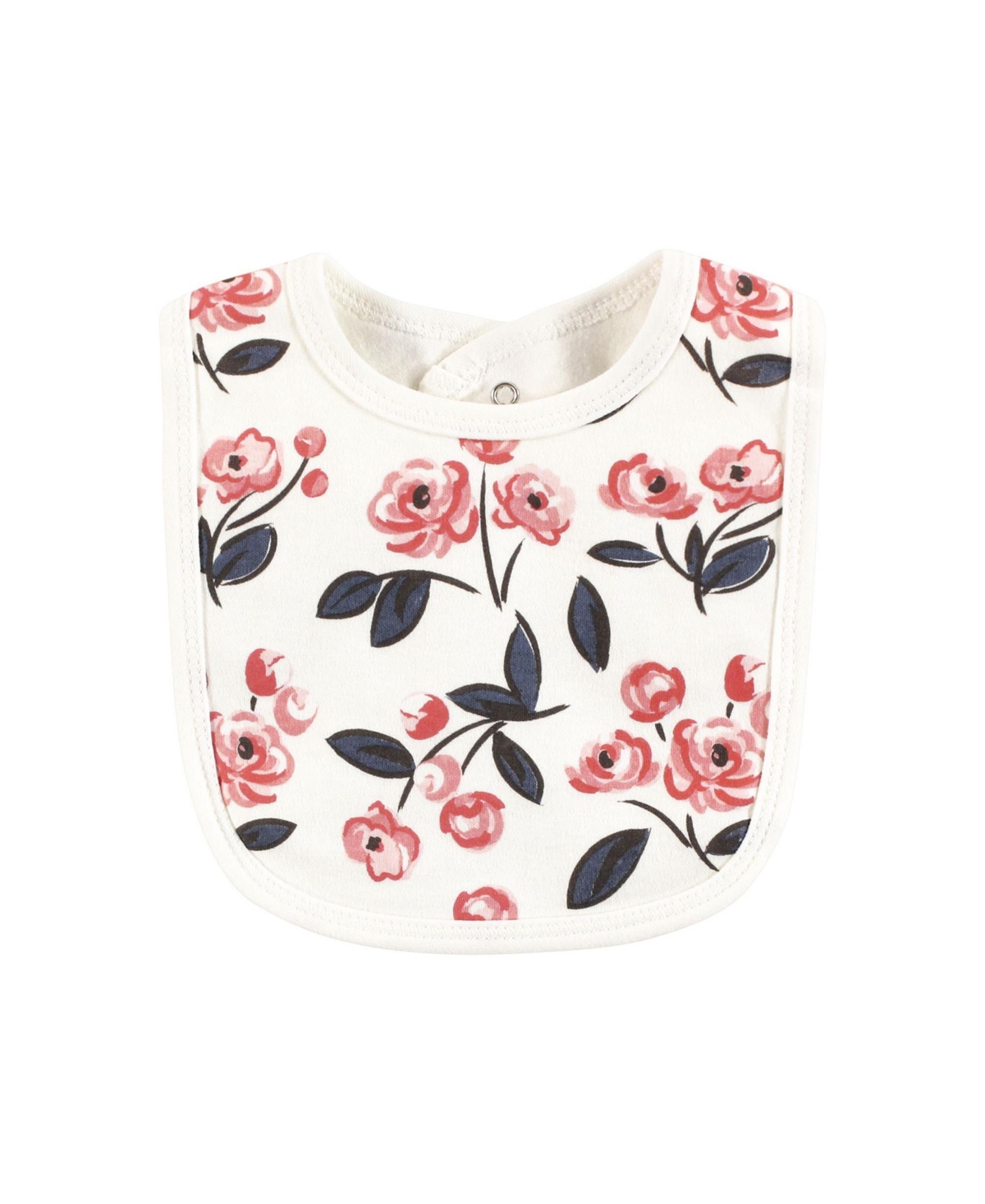 Touched by Nature Baby Girls and Boys Elephant Bibs, Pack of 5