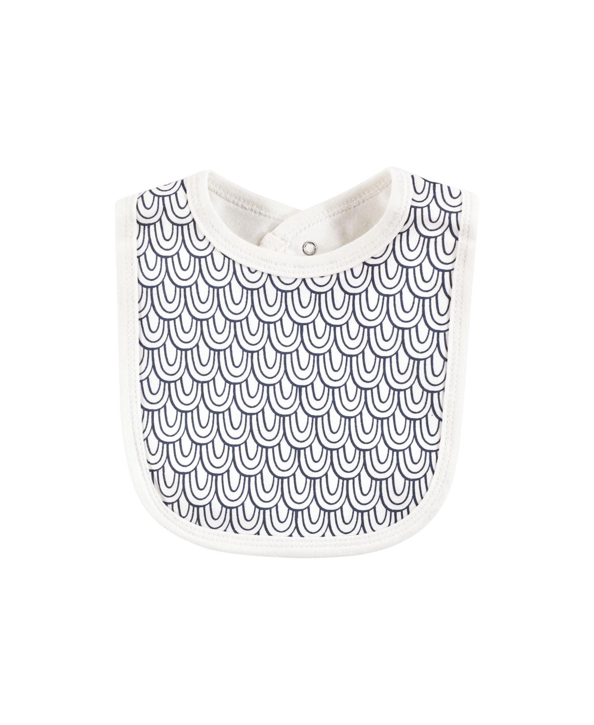 Touched by Nature Infant Boy Organic Cotton Bibs, One Size - Mystic sea