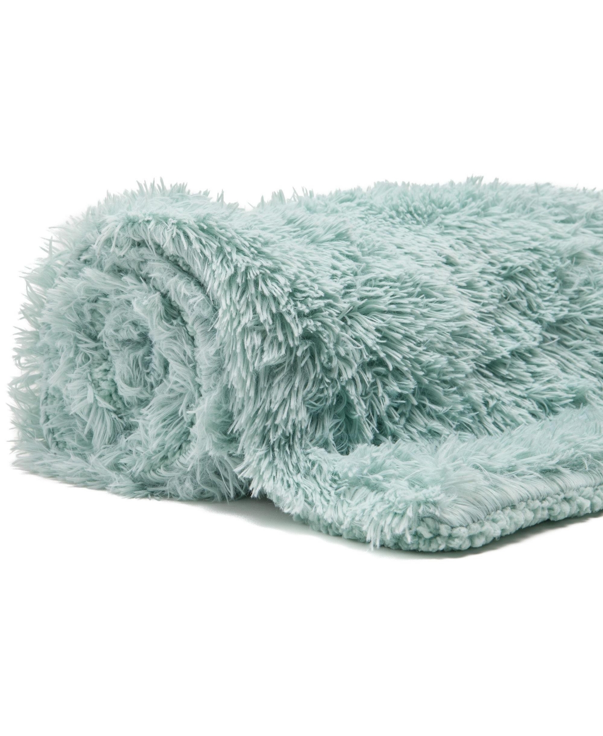 Chanasya Premium Wolf Faux Long Fur Blanket - Soft, Fuzzy Blanket - For Bed or Couch - 50