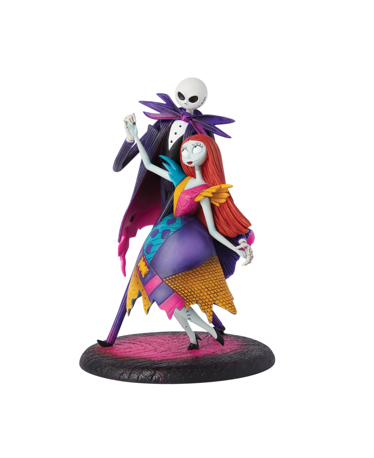 Enesco Disney Showcase Jack And Sally Figurine In Multi