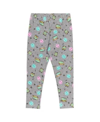 Toddler Girls JJ T-Shirt Leggings and Scrunchie 3 Piece Outfit Set to