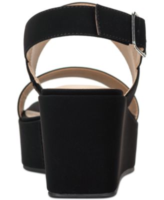 Women's Ardenn Double-Strap Wedge Sandals, Created for Macy's