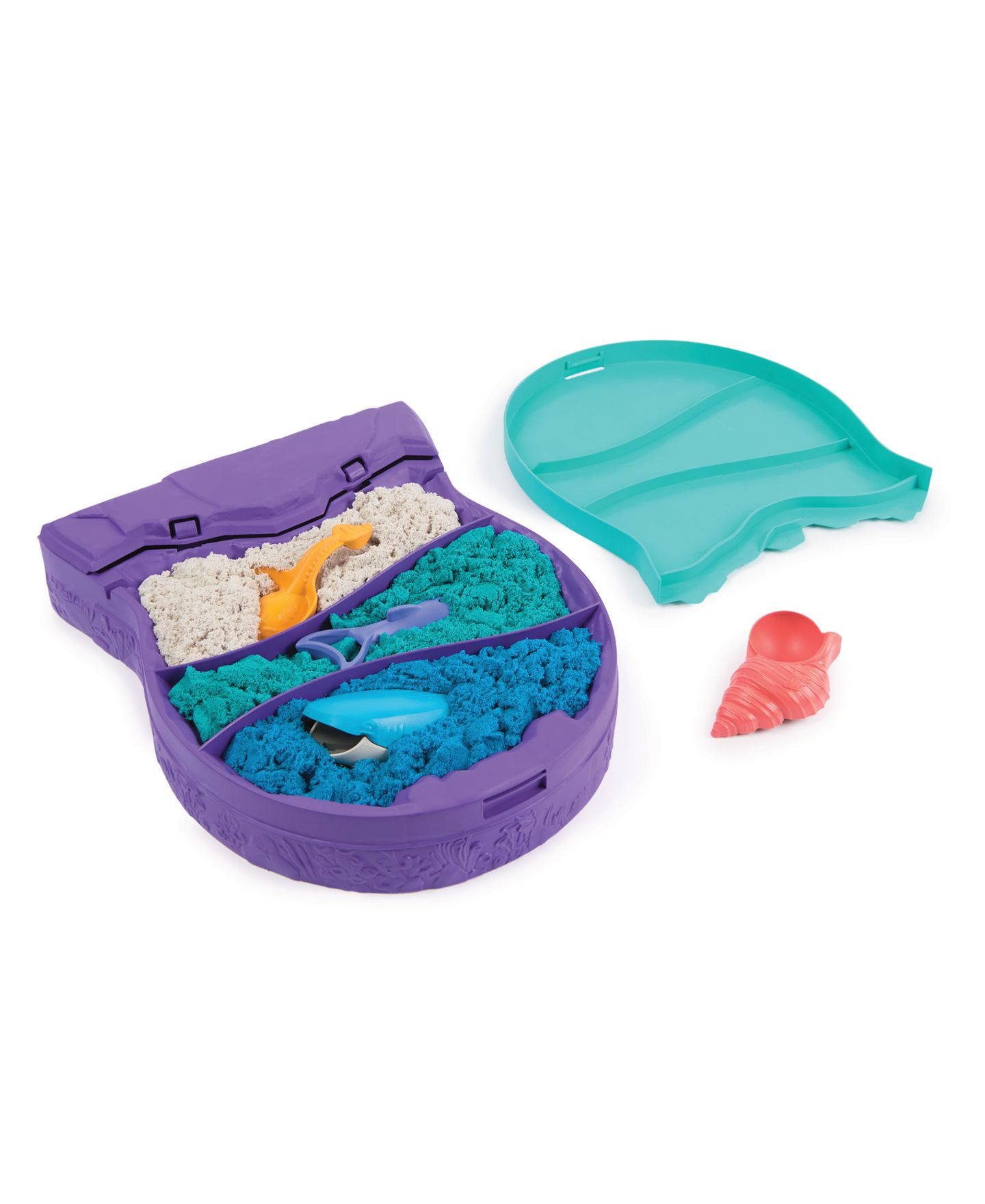 Детские игрушки Kinetic Sand Project Planet Deep Sea Sensory Toys — фото 2