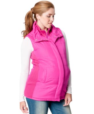 maternity down vest