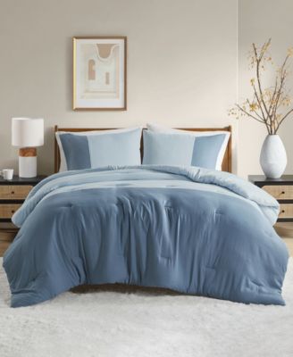 510 Design - Miro Soft Washed Color Block Comforter Sets