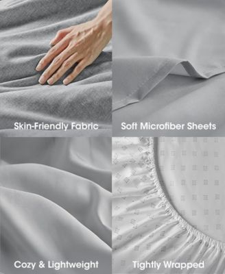 Camden Chambray 7-Piece. Comforter Set, Queen