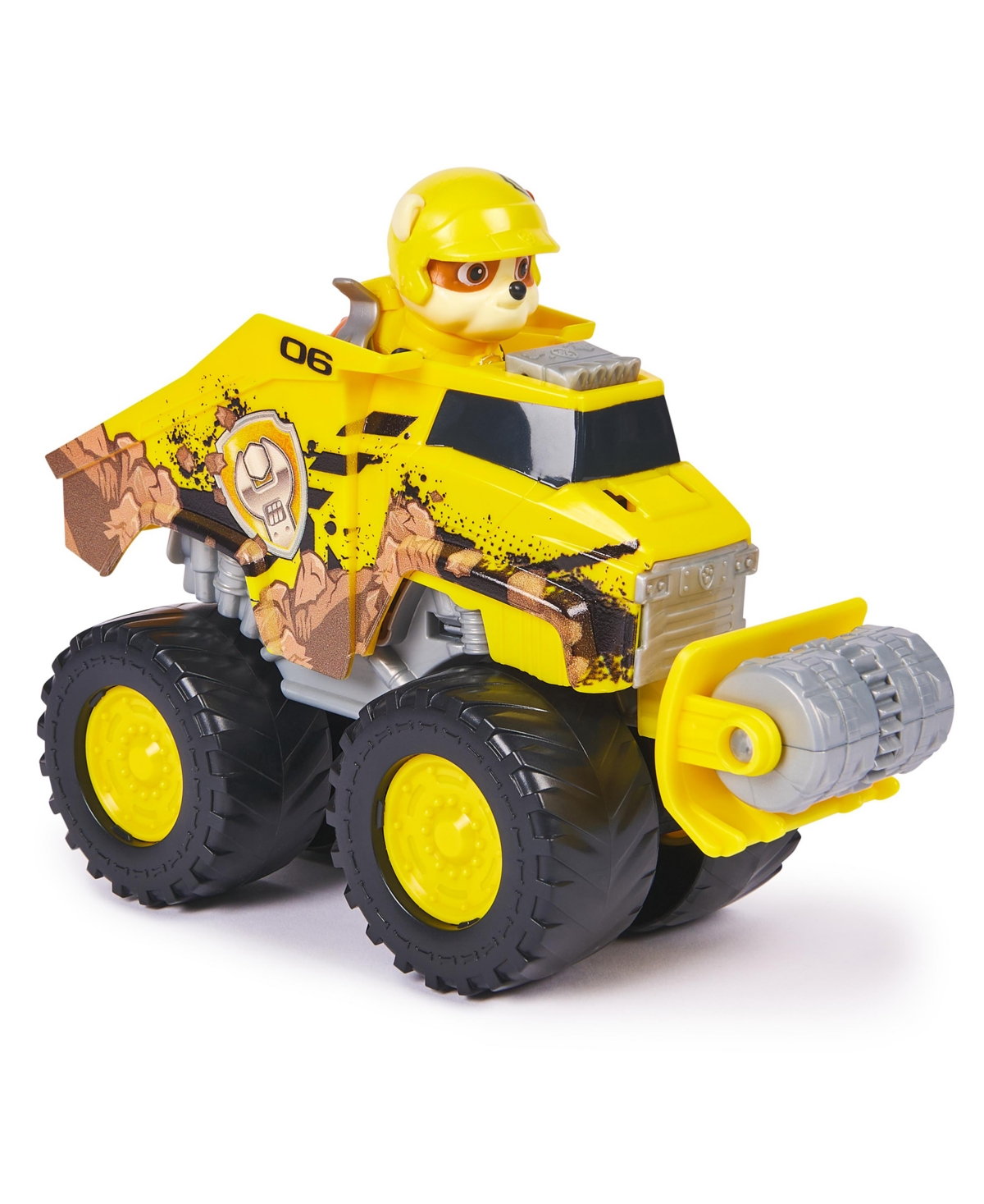 Paw Patrol Rescue Wheels Rubble's Bulldozer Toy Truck In Multi Color