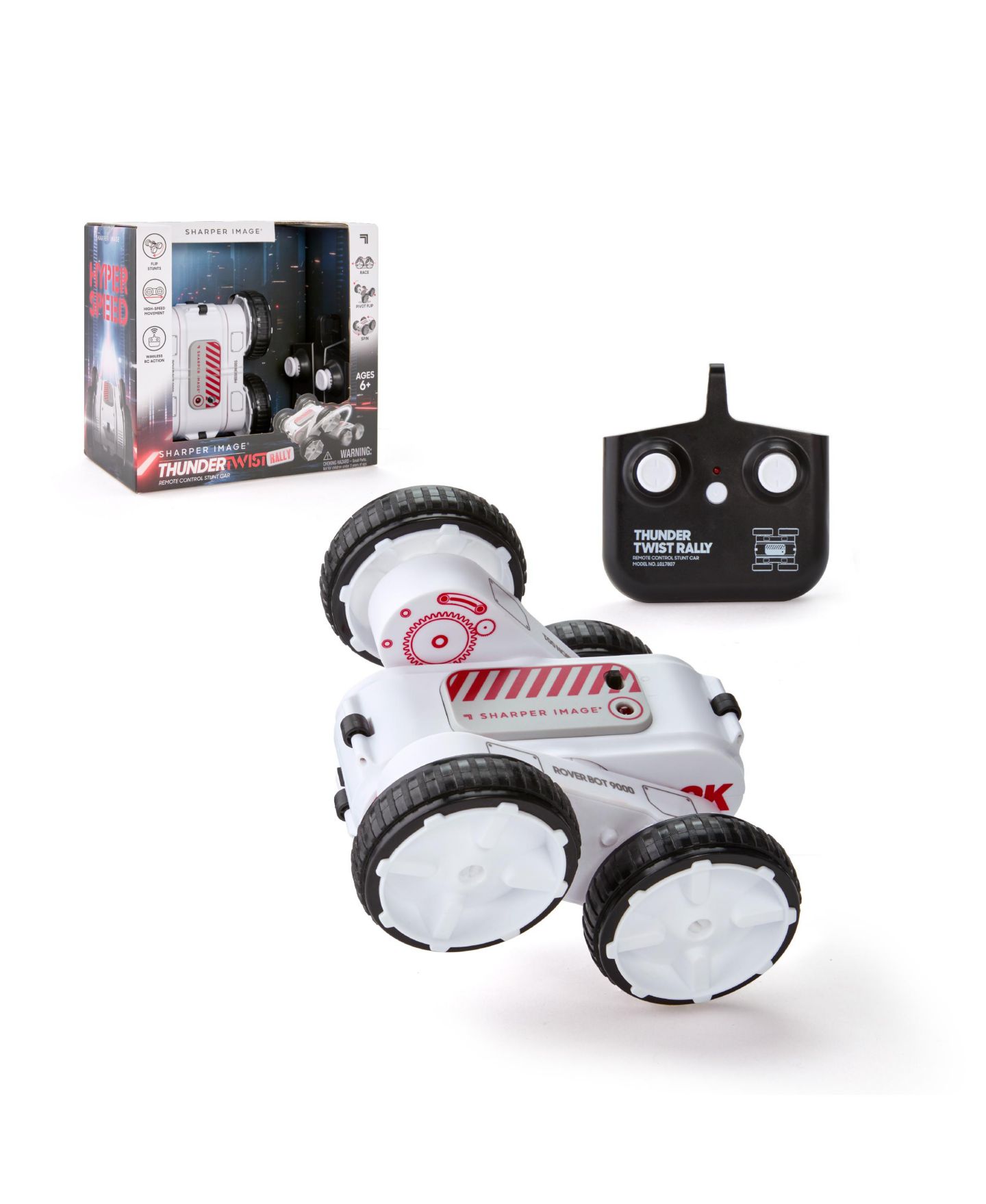 Детская игрушка Sharper Image Thunder Twist Rally Remote Control Stunt Car — фото 2
