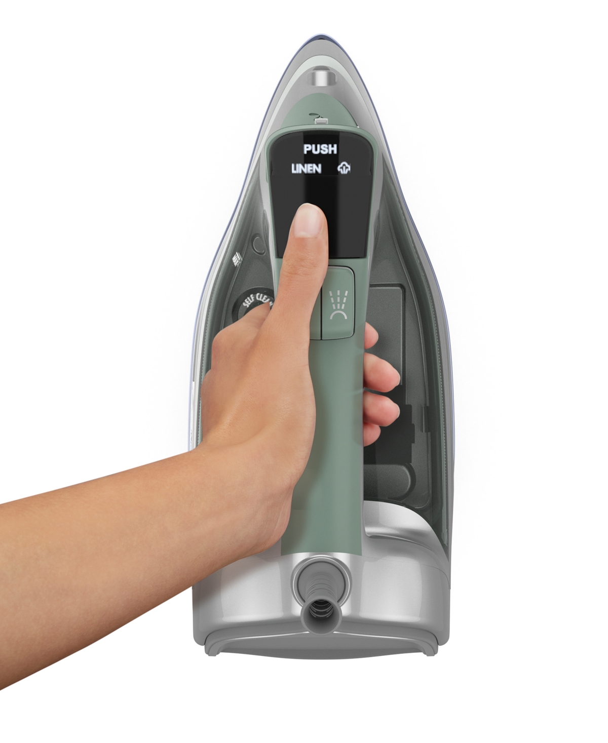 Hamilton Beach Durathon Digital Nonstick Iron In Green