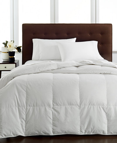 CLOSEOUT! Hotel Collection Light Weight Siberian White Down Comforters, Hypoallergenic ...