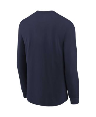 Toddler College Navy Seattle Seahawks Icon Long Sleeve T-Shirt