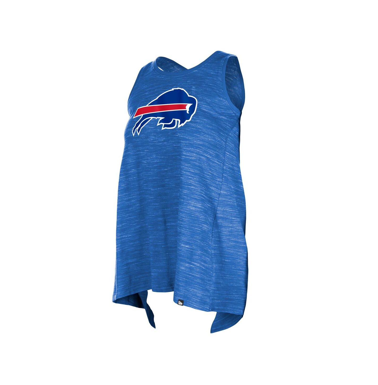 Женский топ New Era Royal Buffalo Bills Plus Size Space Dye Active — фото 3
