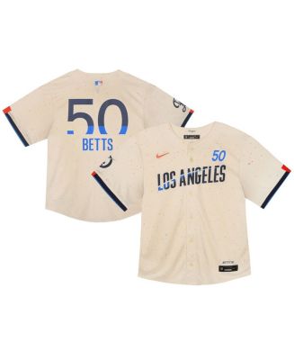 Nike Baby Mookie Betts Cream Los Angeles Dodgers 2024 City Connect