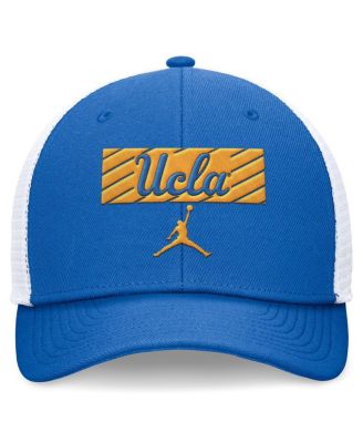 Men's Blue/White UCLA Bruins 2024 Sideline Trucker Adjustable Hat