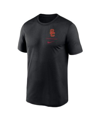 Men's Black USC Trojans Primary Logo Legend Performance T-Shirt
