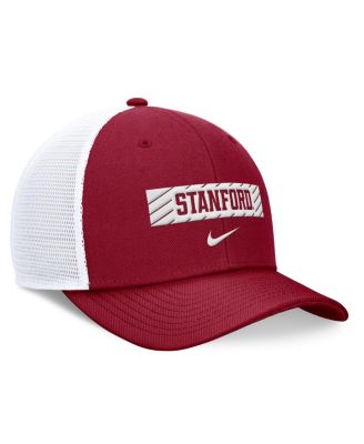 Men's Cardinal/White Stanford Cardinal 2024 Sideline Trucker Adjustable Hat