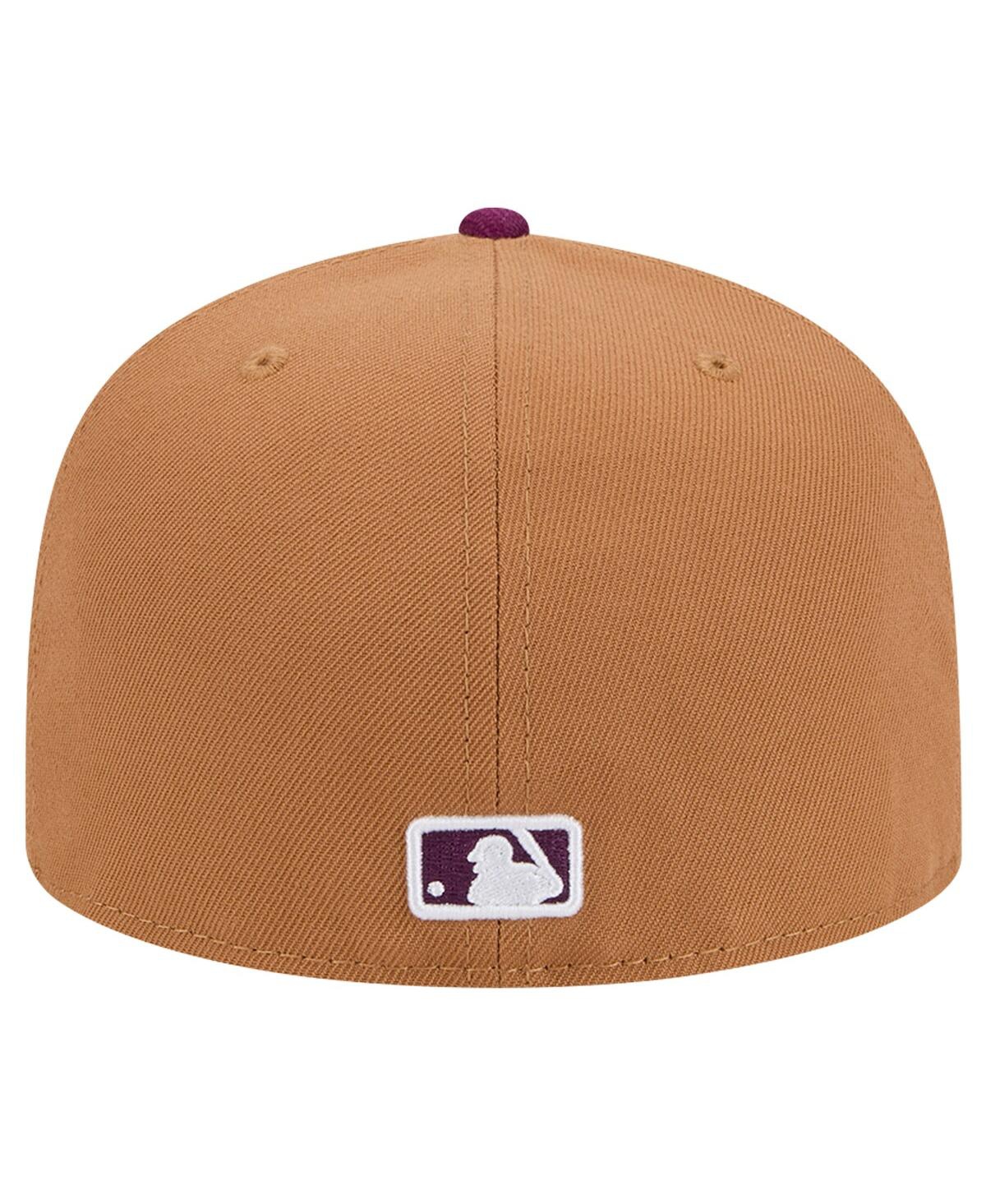 New Era Men'sPurple St. Louis Cardinals Two-Tone Color Pack 59FIFTY Fitted Hat - Brown, Purple